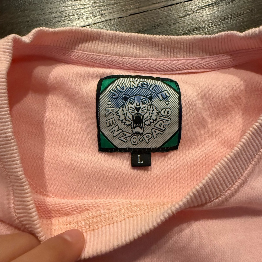 Kenzo Pink Sweatshirt